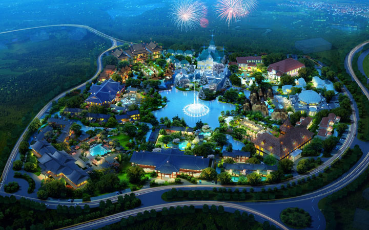 恒大廣東恩平泉都溫泉規(guī)劃設計圖