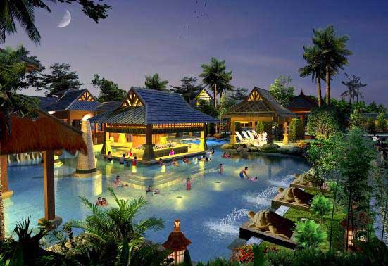 溫泉策劃/溫泉規(guī)劃設計院：湖北咸寧溫泉谷