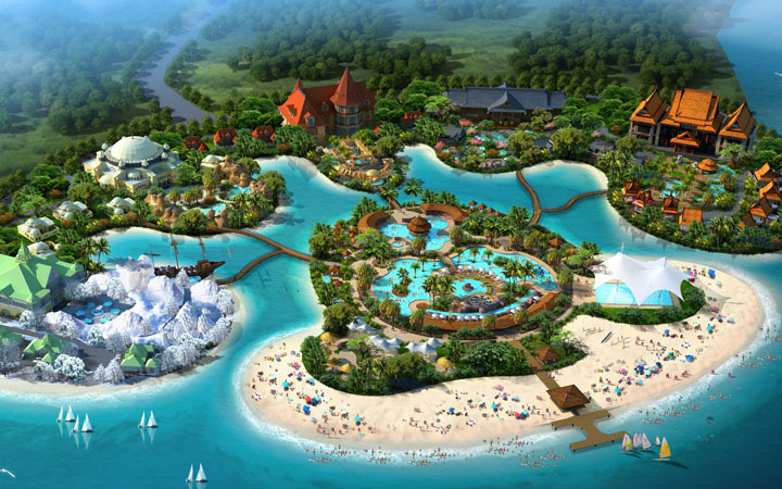 恒大海南?；◢u旅游綜合體溫泉小鎮(zhèn)規(guī)劃