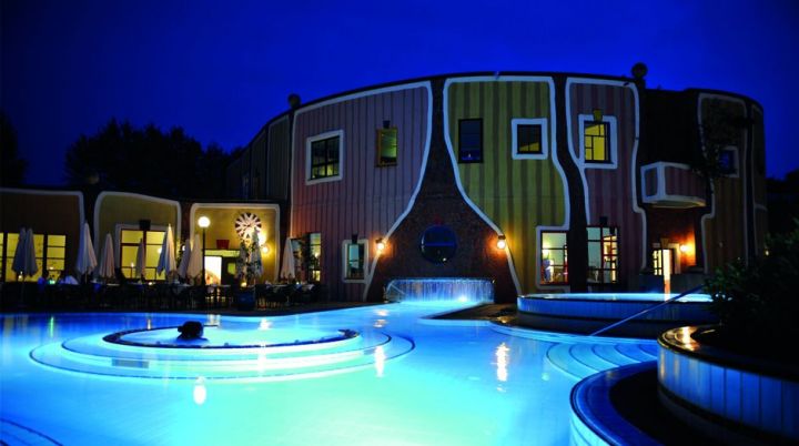 溫泉設(shè)計色彩利用